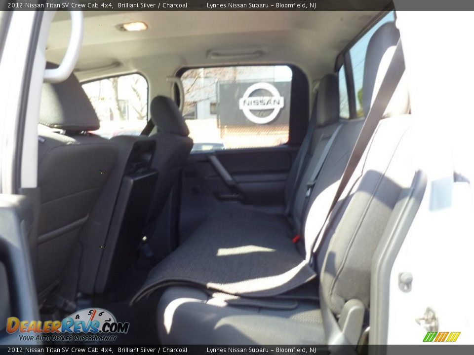 2012 Nissan Titan SV Crew Cab 4x4 Brilliant Silver / Charcoal Photo #9