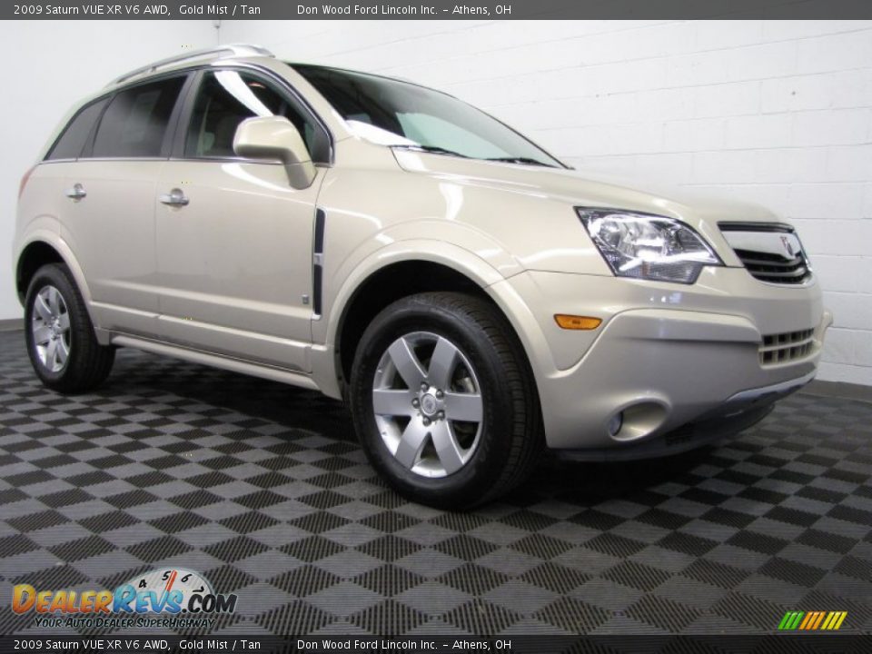 2009 Saturn VUE XR V6 AWD Gold Mist / Tan Photo #1