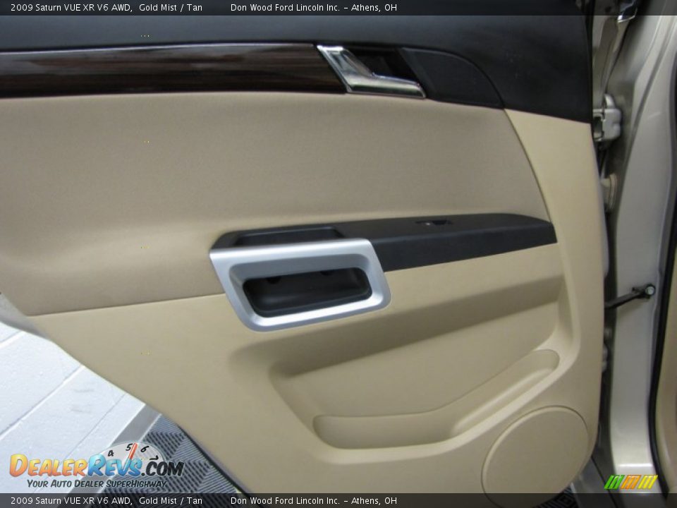 2009 Saturn VUE XR V6 AWD Gold Mist / Tan Photo #11
