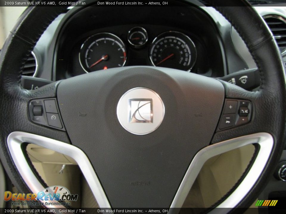 2009 Saturn VUE XR V6 AWD Gold Mist / Tan Photo #14