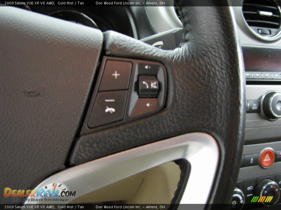 2009 Saturn VUE XR V6 AWD Gold Mist / Tan Photo #16