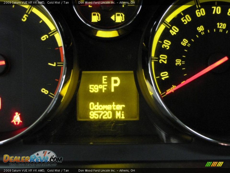 2009 Saturn VUE XR V6 AWD Gold Mist / Tan Photo #20