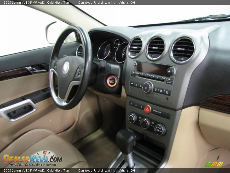 2009 Saturn VUE XR V6 AWD Gold Mist / Tan Photo #21