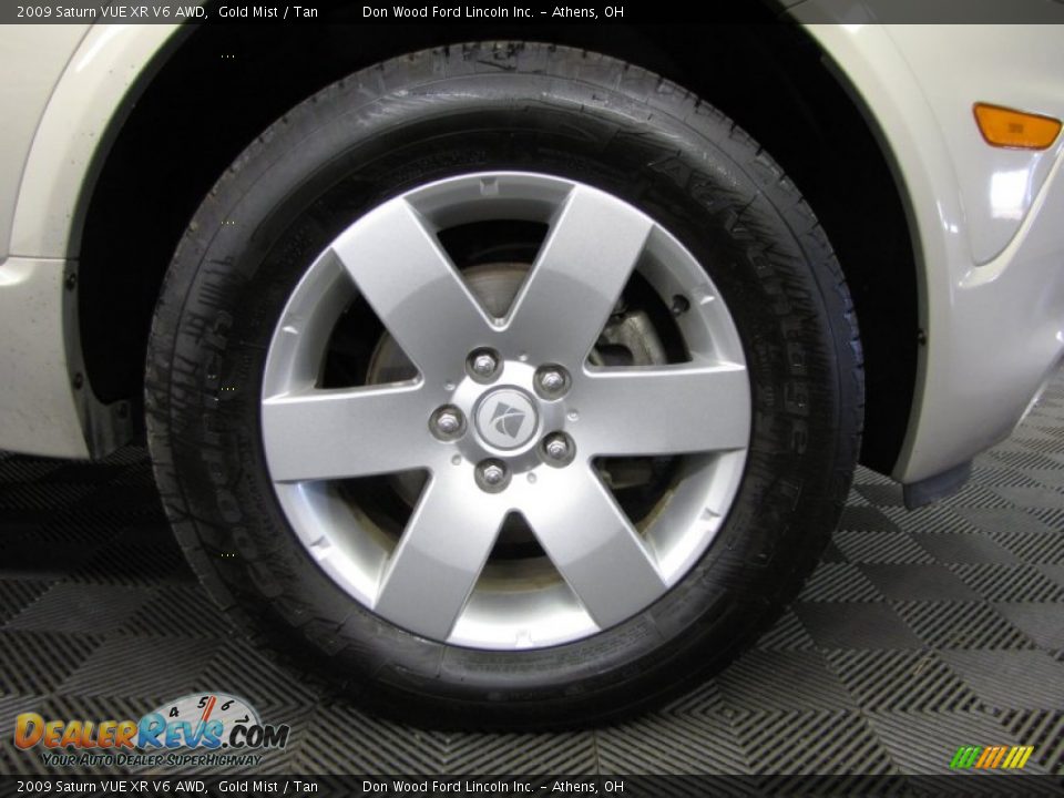 2009 Saturn VUE XR V6 AWD Gold Mist / Tan Photo #23