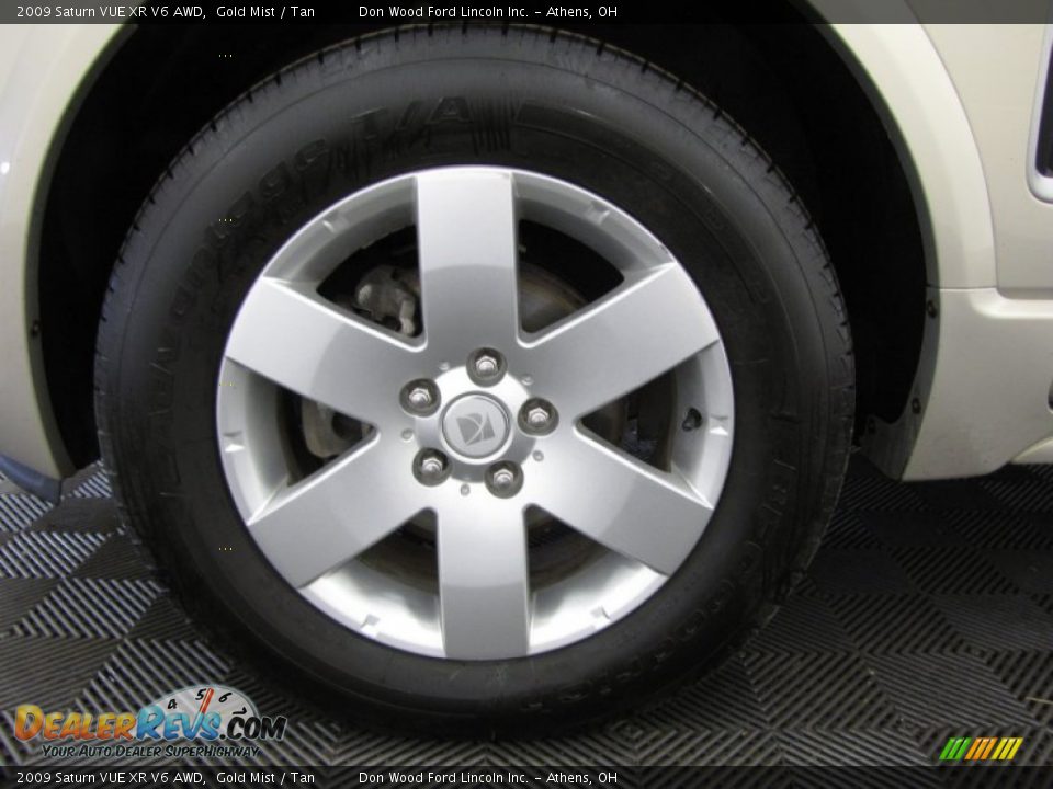 2009 Saturn VUE XR V6 AWD Gold Mist / Tan Photo #25