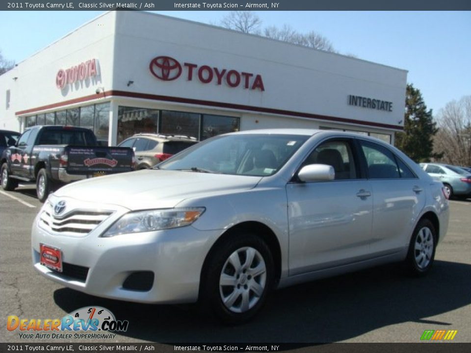 2011 Toyota Camry LE Classic Silver Metallic / Ash Photo #1