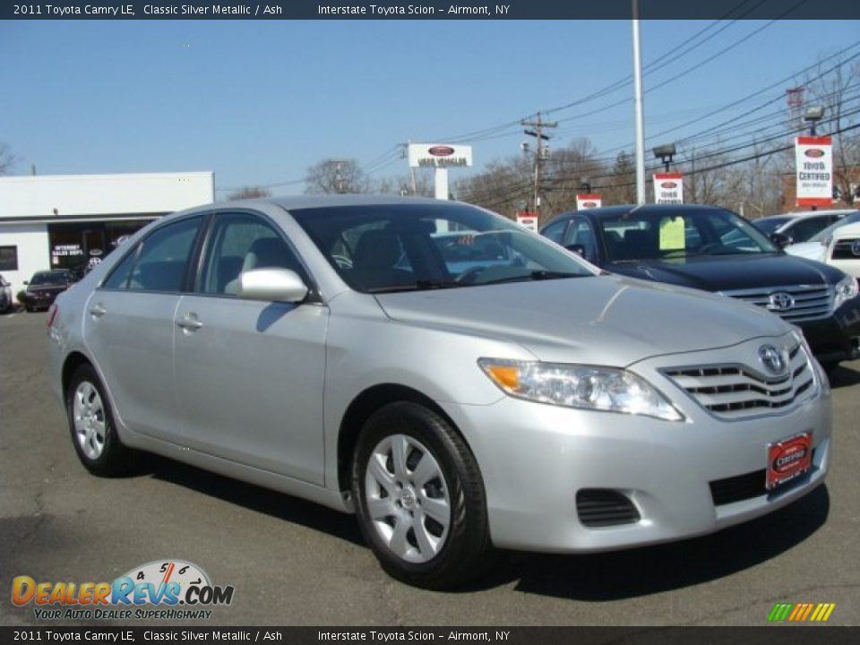 2011 Toyota Camry LE Classic Silver Metallic / Ash Photo #3