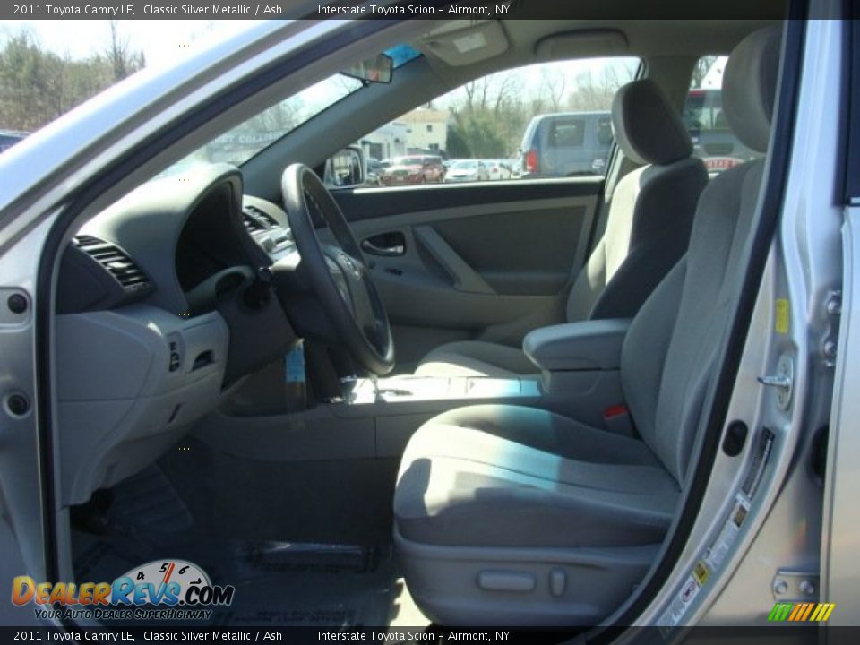 2011 Toyota Camry LE Classic Silver Metallic / Ash Photo #10