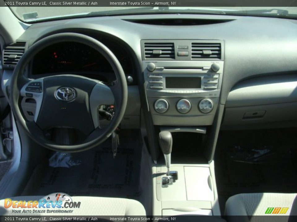 2011 Toyota Camry LE Classic Silver Metallic / Ash Photo #11