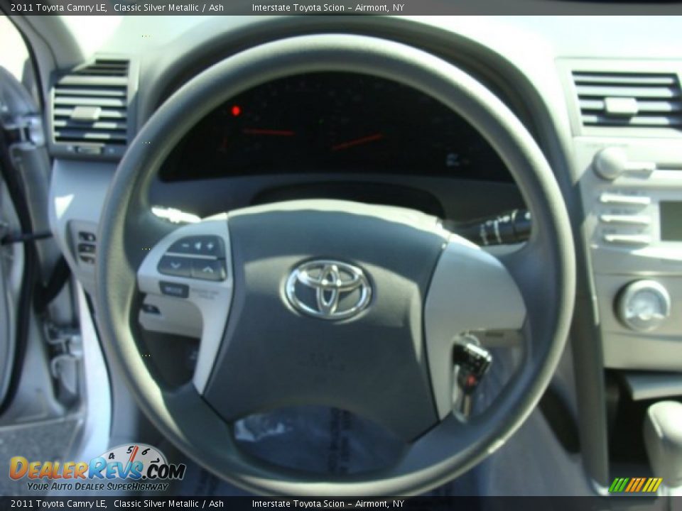 2011 Toyota Camry LE Classic Silver Metallic / Ash Photo #12