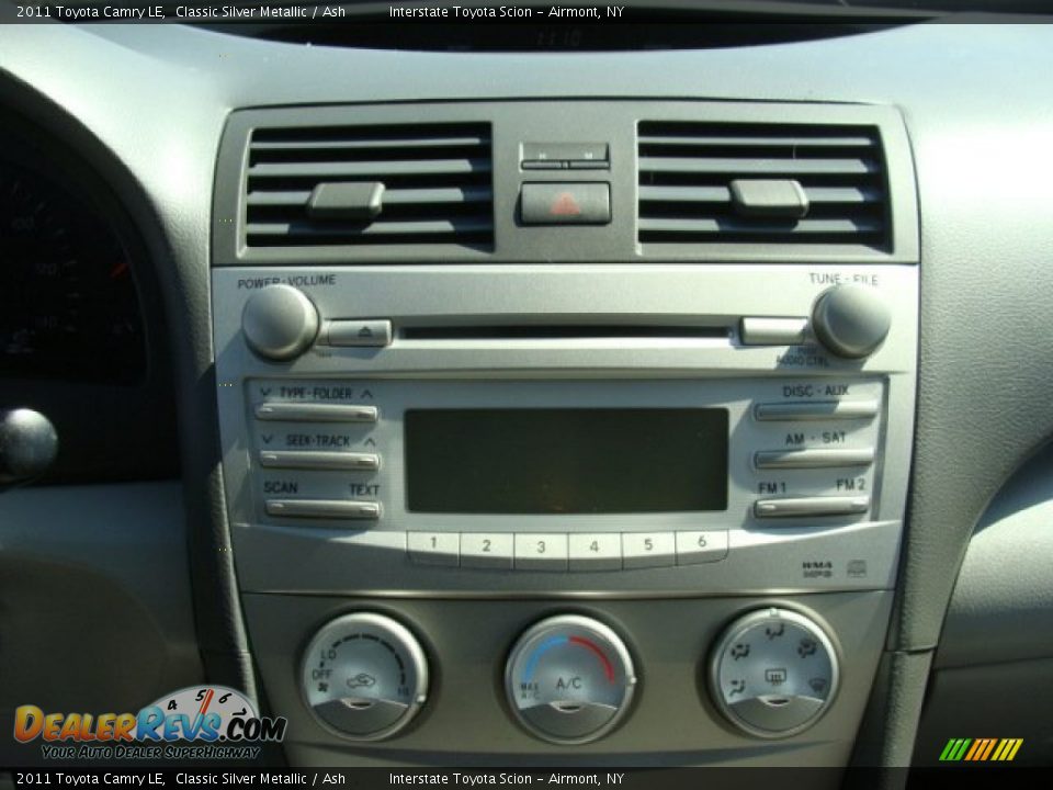 2011 Toyota Camry LE Classic Silver Metallic / Ash Photo #14