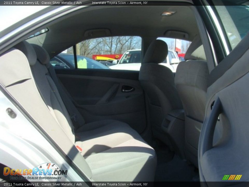 2011 Toyota Camry LE Classic Silver Metallic / Ash Photo #17