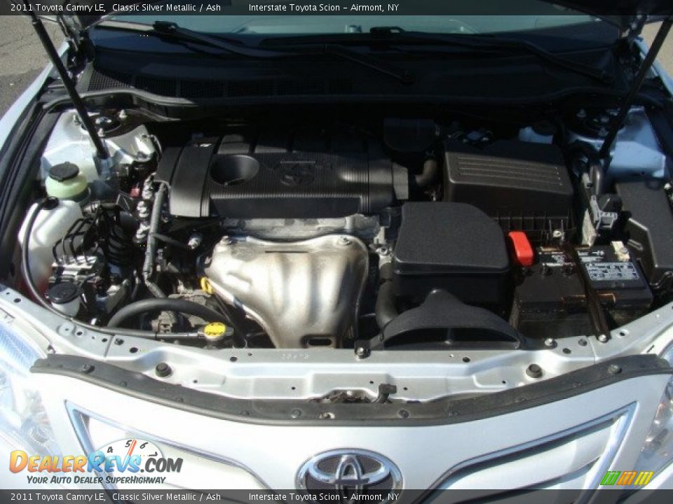 2011 Toyota Camry LE Classic Silver Metallic / Ash Photo #23