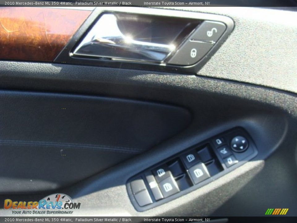 2010 Mercedes-Benz ML 350 4Matic Palladium Silver Metallic / Black Photo #8