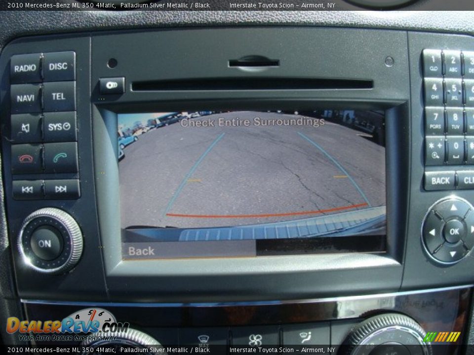 2010 Mercedes-Benz ML 350 4Matic Palladium Silver Metallic / Black Photo #16