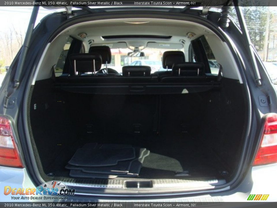 2010 Mercedes-Benz ML 350 4Matic Palladium Silver Metallic / Black Photo #18
