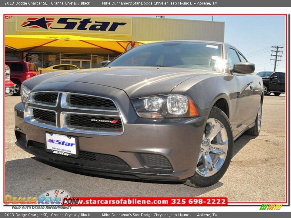 2013 Dodge Charger SE Granite Crystal / Black Photo #1
