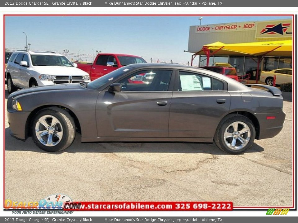 2013 Dodge Charger SE Granite Crystal / Black Photo #2