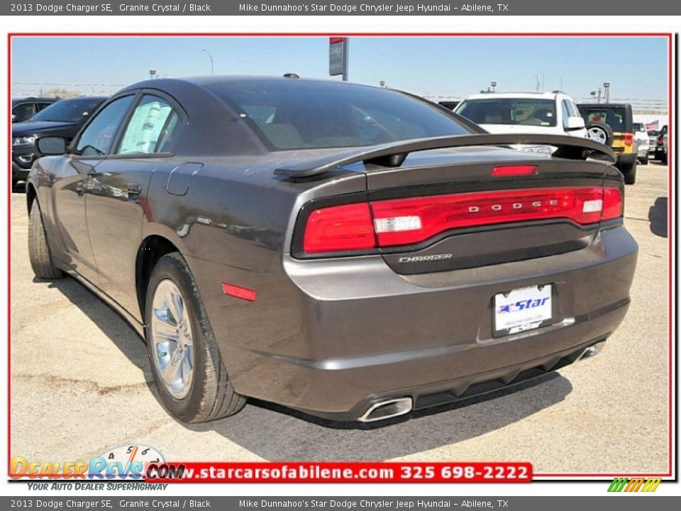 2013 Dodge Charger SE Granite Crystal / Black Photo #3