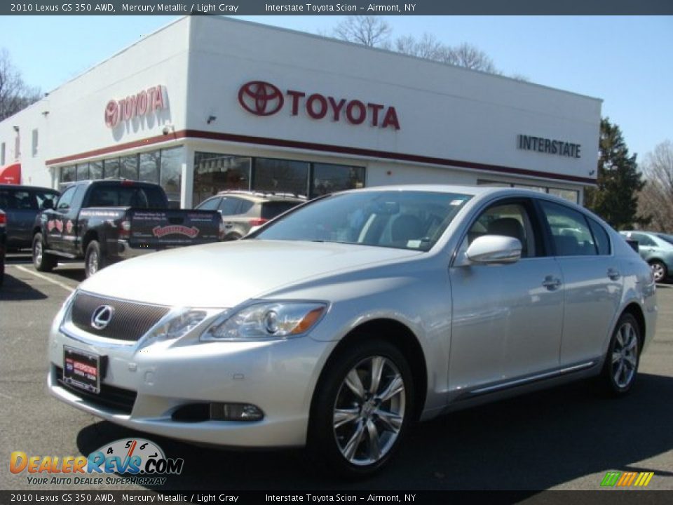 2010 Lexus GS 350 AWD Mercury Metallic / Light Gray Photo #1