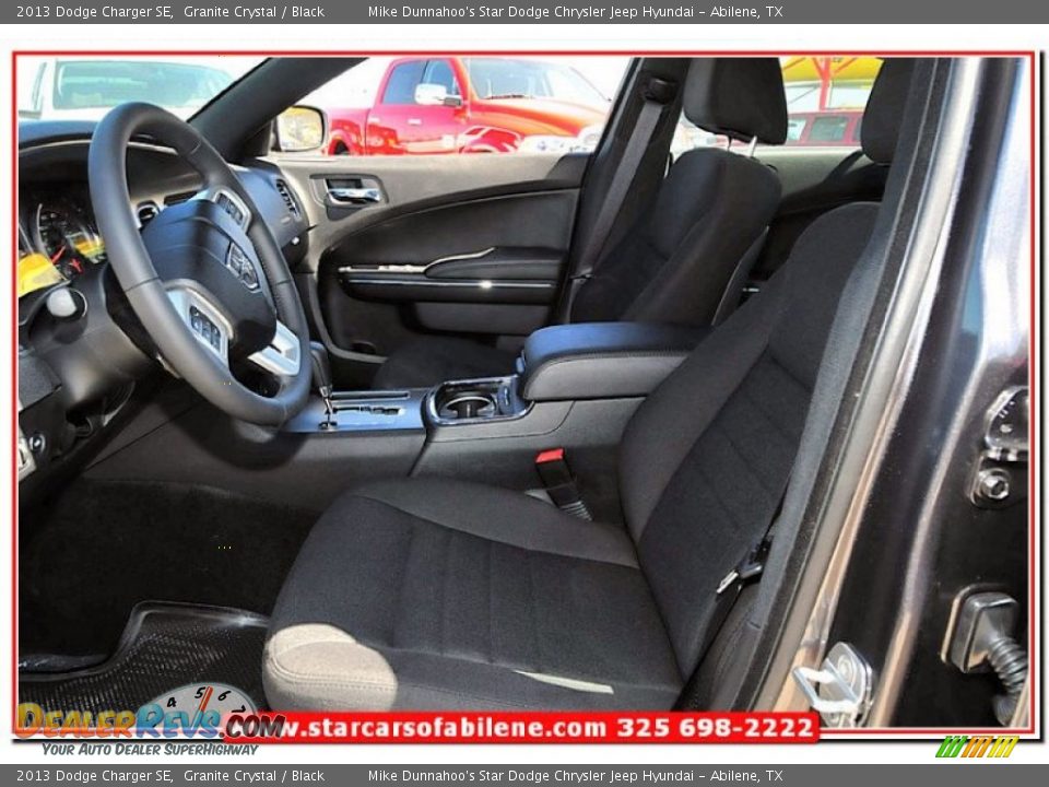 2013 Dodge Charger SE Granite Crystal / Black Photo #11