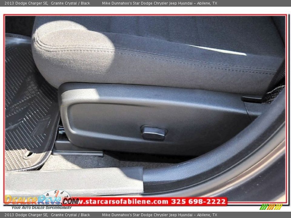 2013 Dodge Charger SE Granite Crystal / Black Photo #12