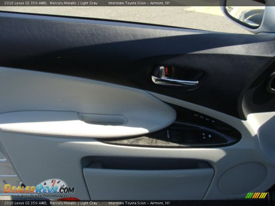 2010 Lexus GS 350 AWD Mercury Metallic / Light Gray Photo #7