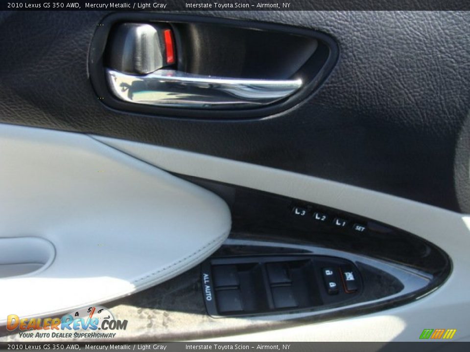 2010 Lexus GS 350 AWD Mercury Metallic / Light Gray Photo #8