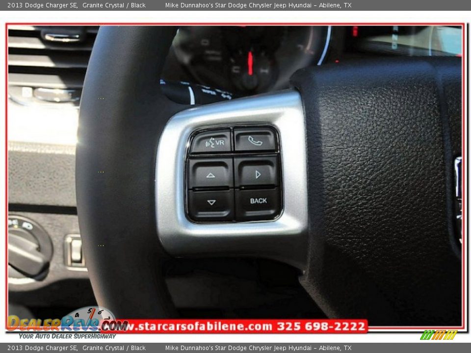 2013 Dodge Charger SE Granite Crystal / Black Photo #14