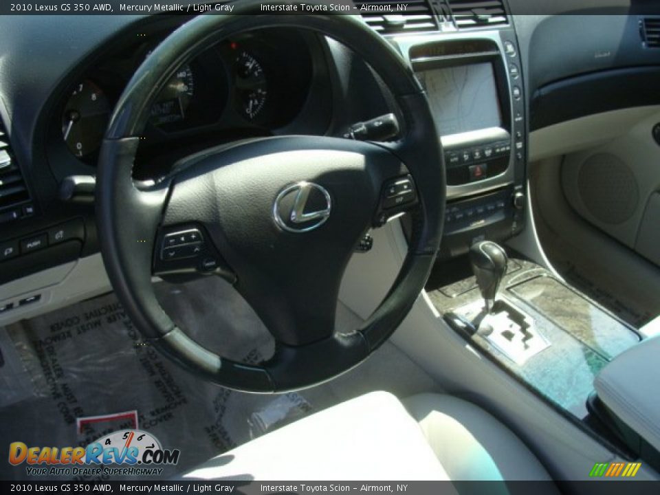 2010 Lexus GS 350 AWD Mercury Metallic / Light Gray Photo #9