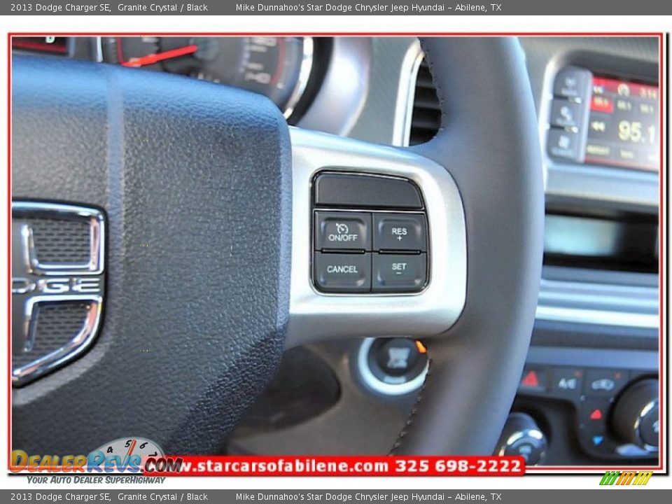 2013 Dodge Charger SE Granite Crystal / Black Photo #15