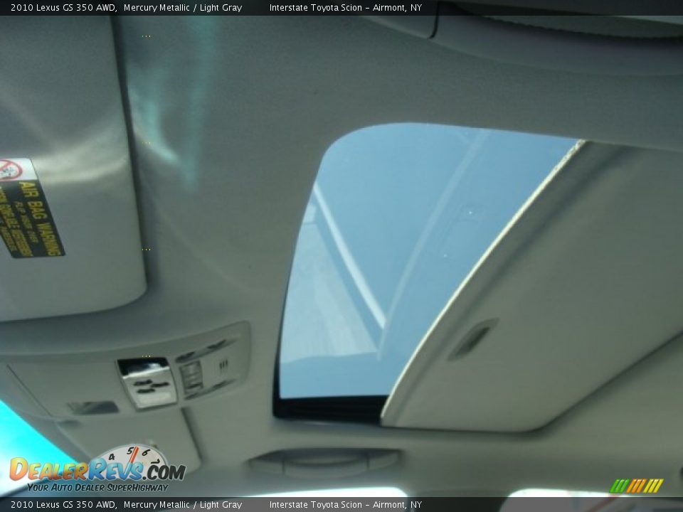 2010 Lexus GS 350 AWD Mercury Metallic / Light Gray Photo #11