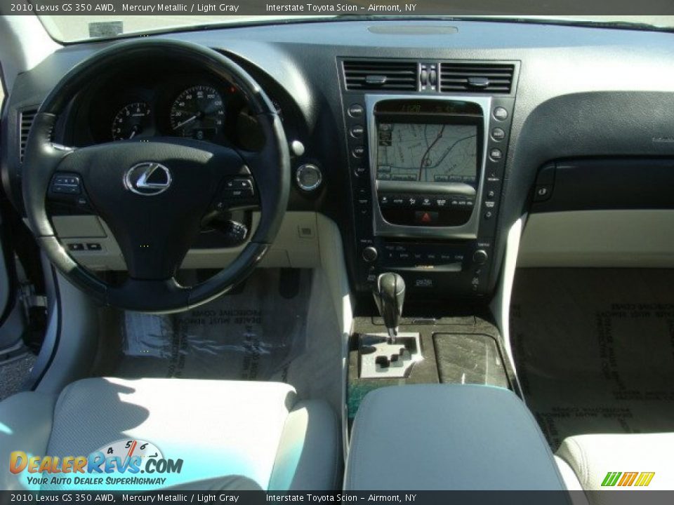 2010 Lexus GS 350 AWD Mercury Metallic / Light Gray Photo #12