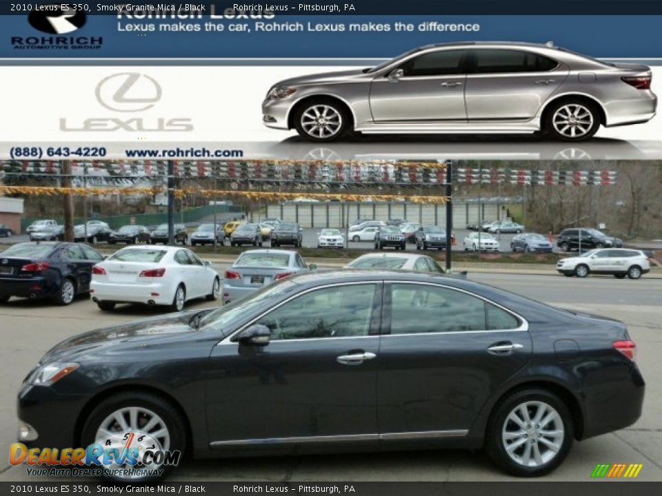 2010 Lexus ES 350 Smoky Granite Mica / Black Photo #1