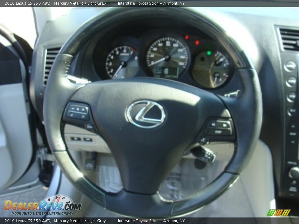 2010 Lexus GS 350 AWD Mercury Metallic / Light Gray Photo #13