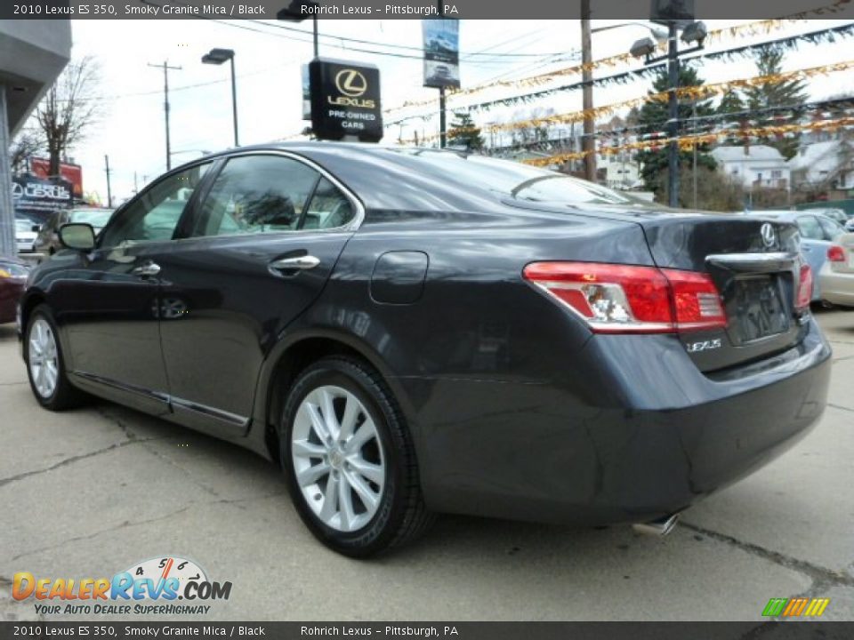 2010 Lexus ES 350 Smoky Granite Mica / Black Photo #2