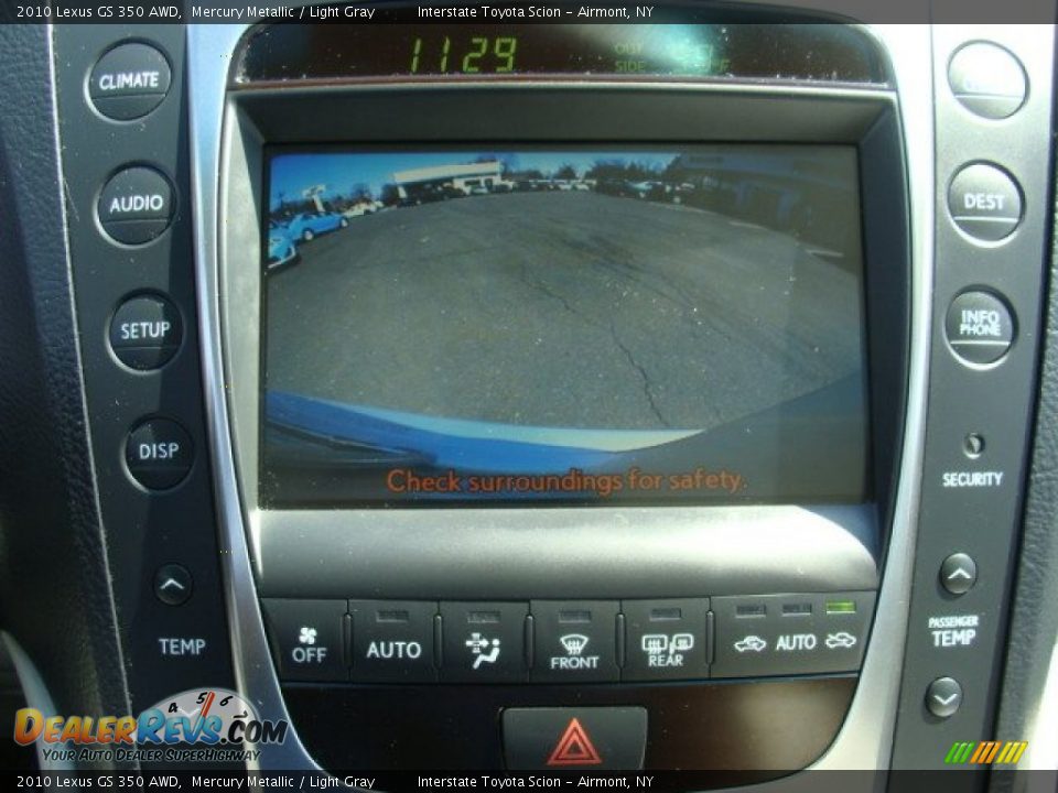 2010 Lexus GS 350 AWD Mercury Metallic / Light Gray Photo #16