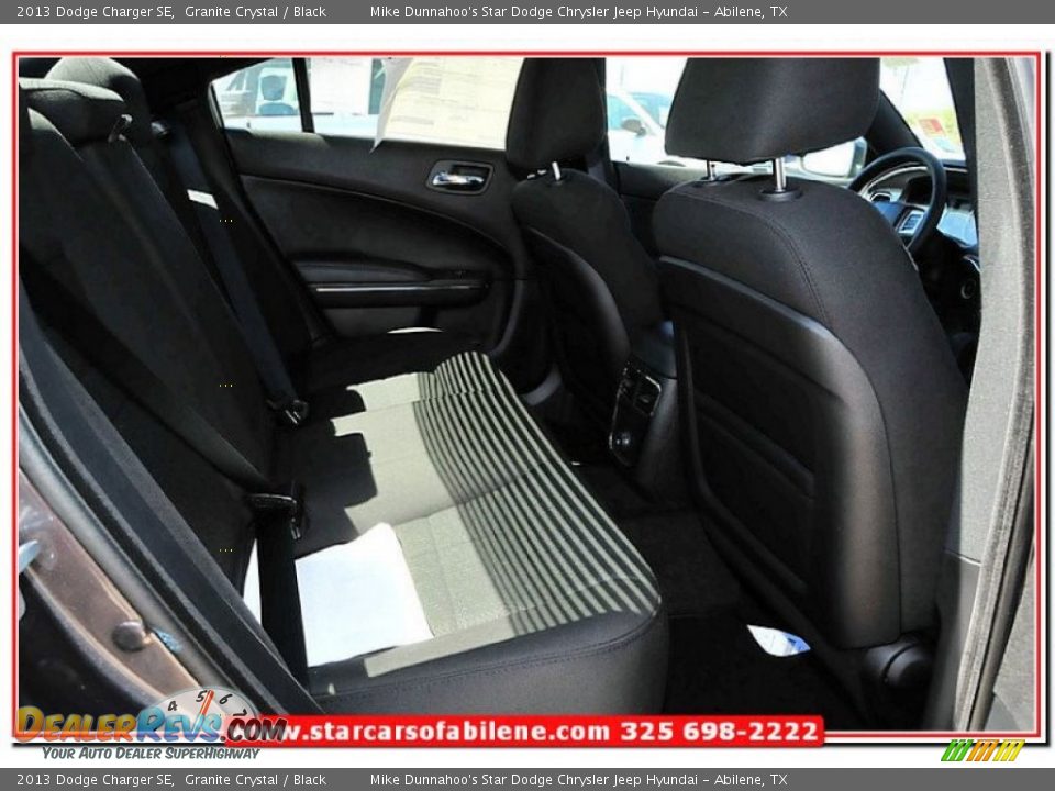 2013 Dodge Charger SE Granite Crystal / Black Photo #22