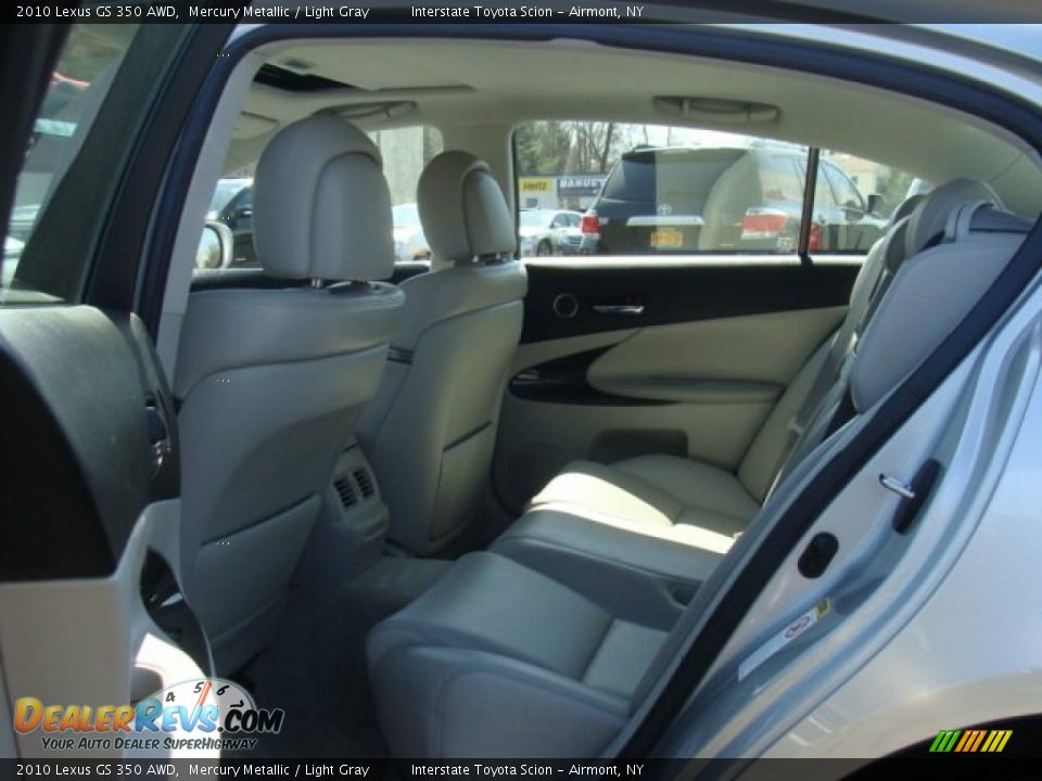 2010 Lexus GS 350 AWD Mercury Metallic / Light Gray Photo #18
