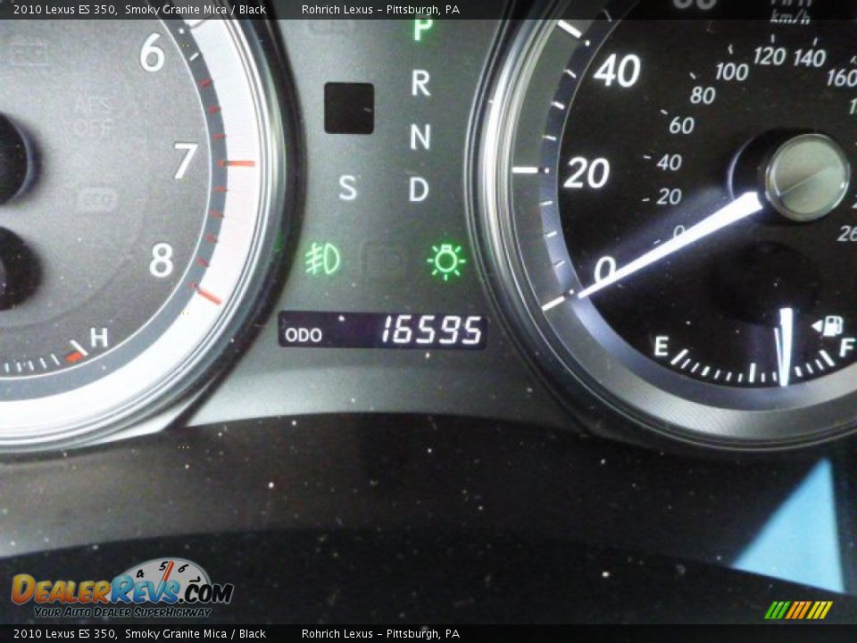 2010 Lexus ES 350 Smoky Granite Mica / Black Photo #8