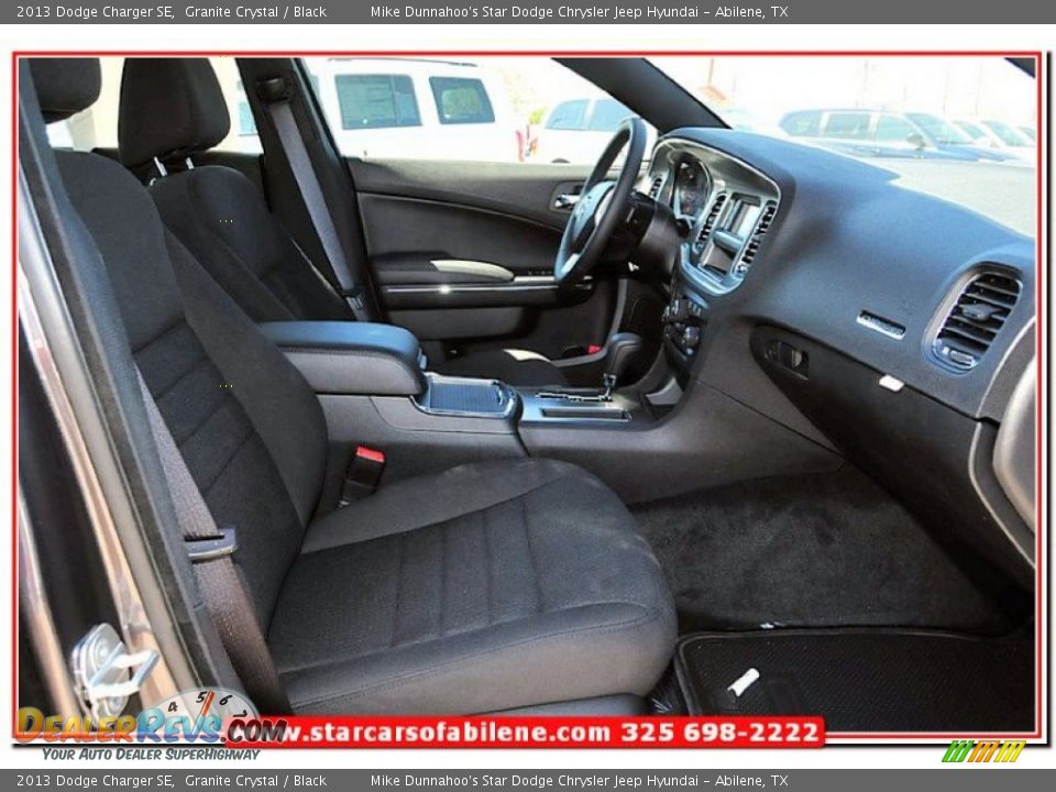 2013 Dodge Charger SE Granite Crystal / Black Photo #23