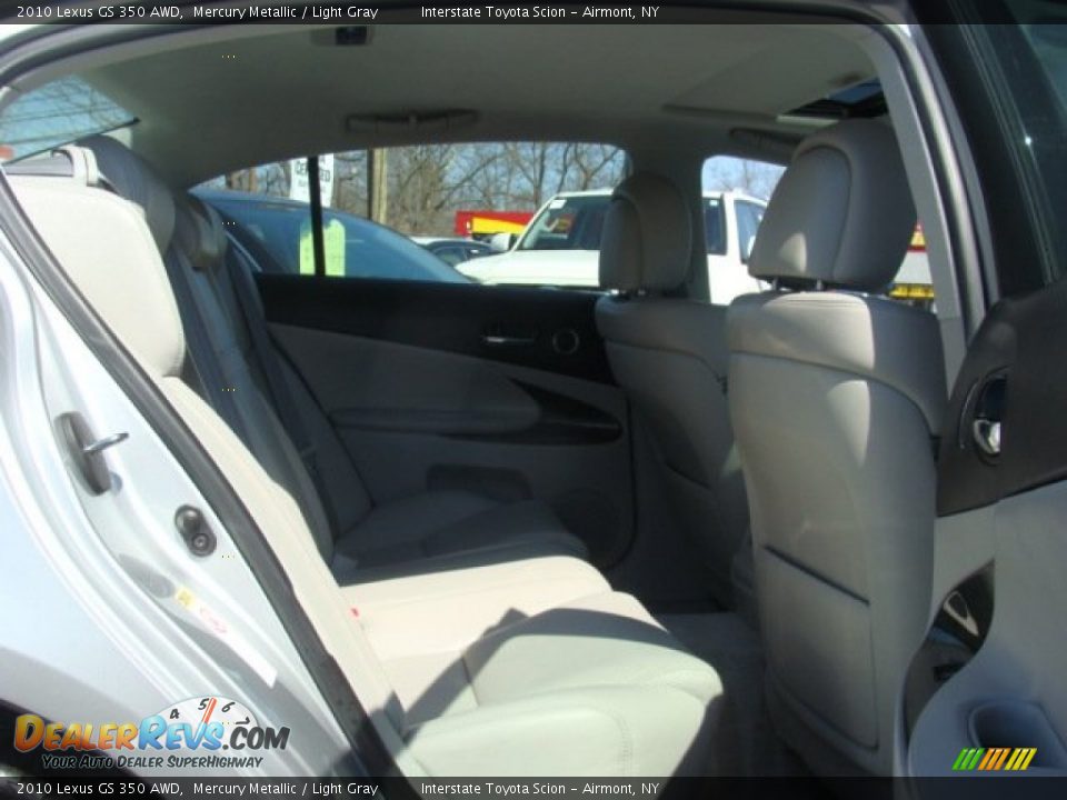 2010 Lexus GS 350 AWD Mercury Metallic / Light Gray Photo #20