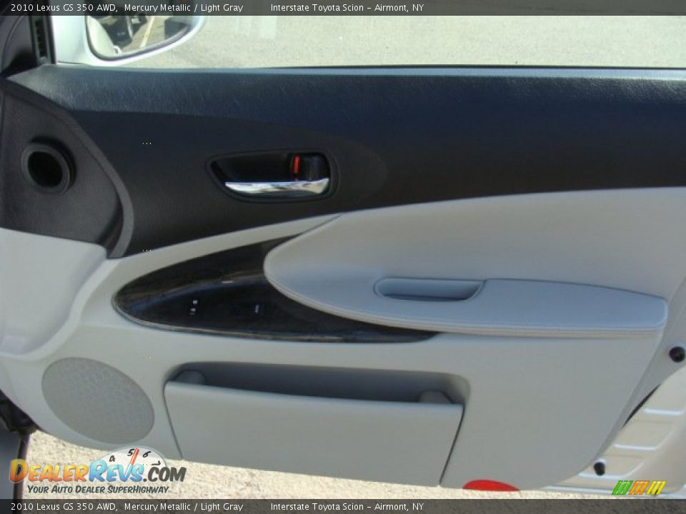 2010 Lexus GS 350 AWD Mercury Metallic / Light Gray Photo #21