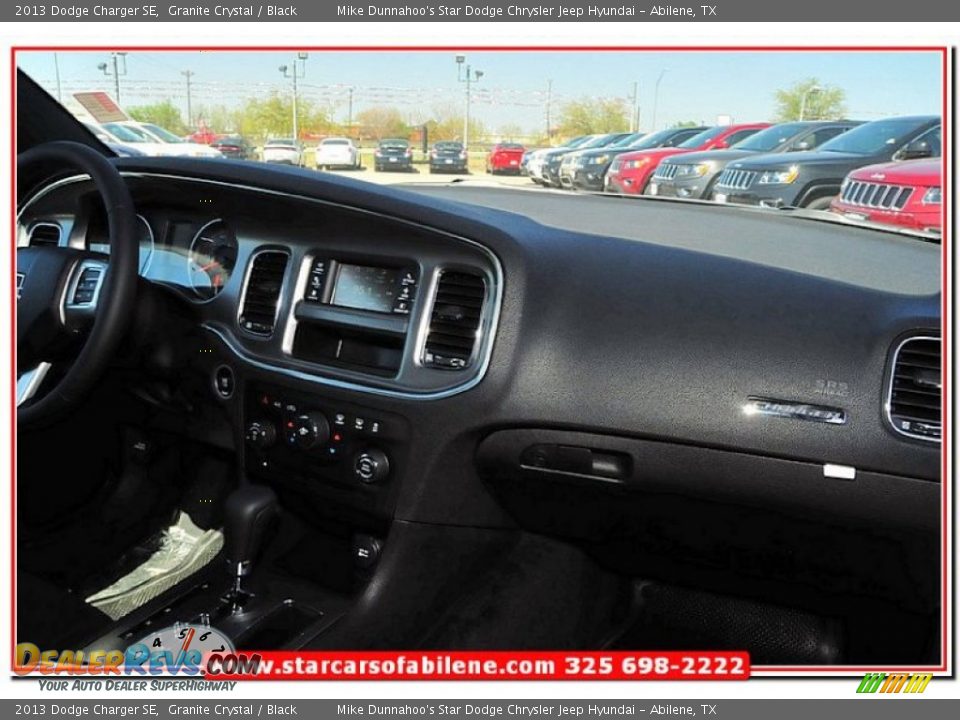 2013 Dodge Charger SE Granite Crystal / Black Photo #25