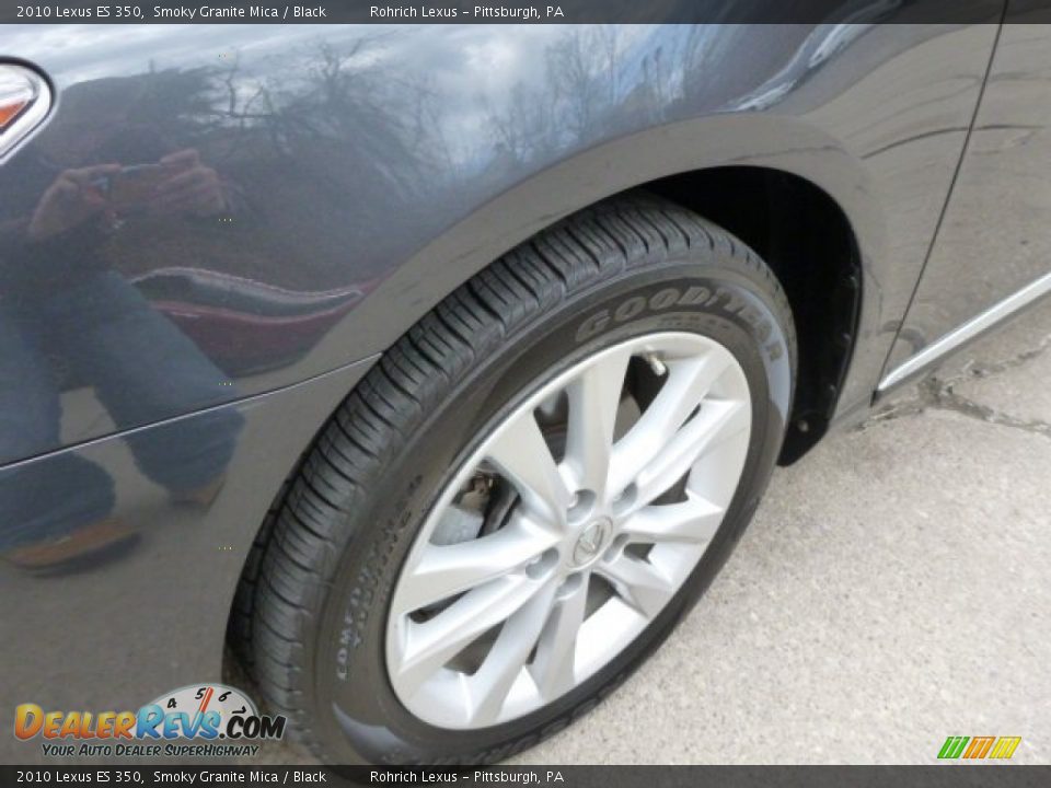2010 Lexus ES 350 Smoky Granite Mica / Black Photo #12
