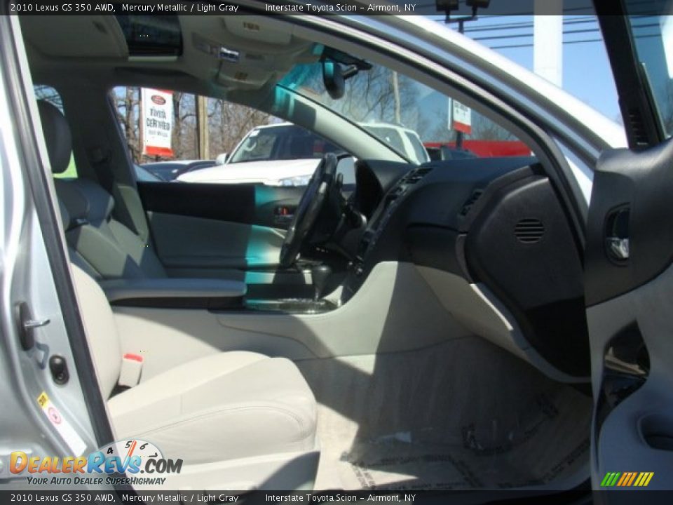 2010 Lexus GS 350 AWD Mercury Metallic / Light Gray Photo #23
