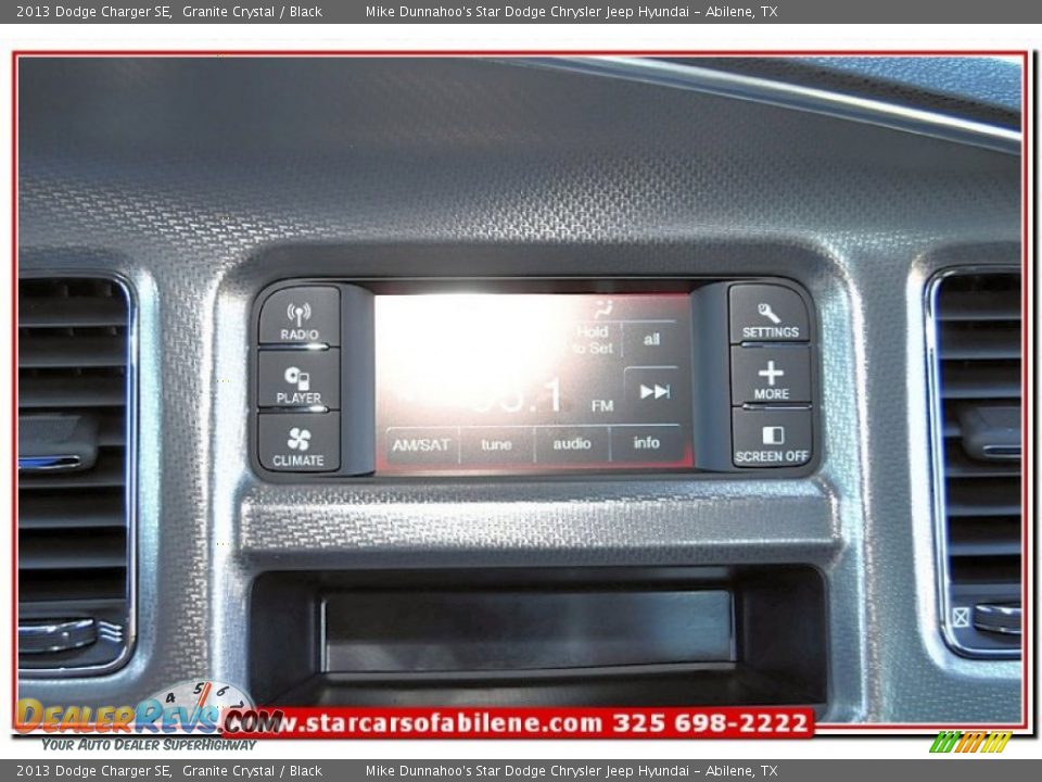 2013 Dodge Charger SE Granite Crystal / Black Photo #28