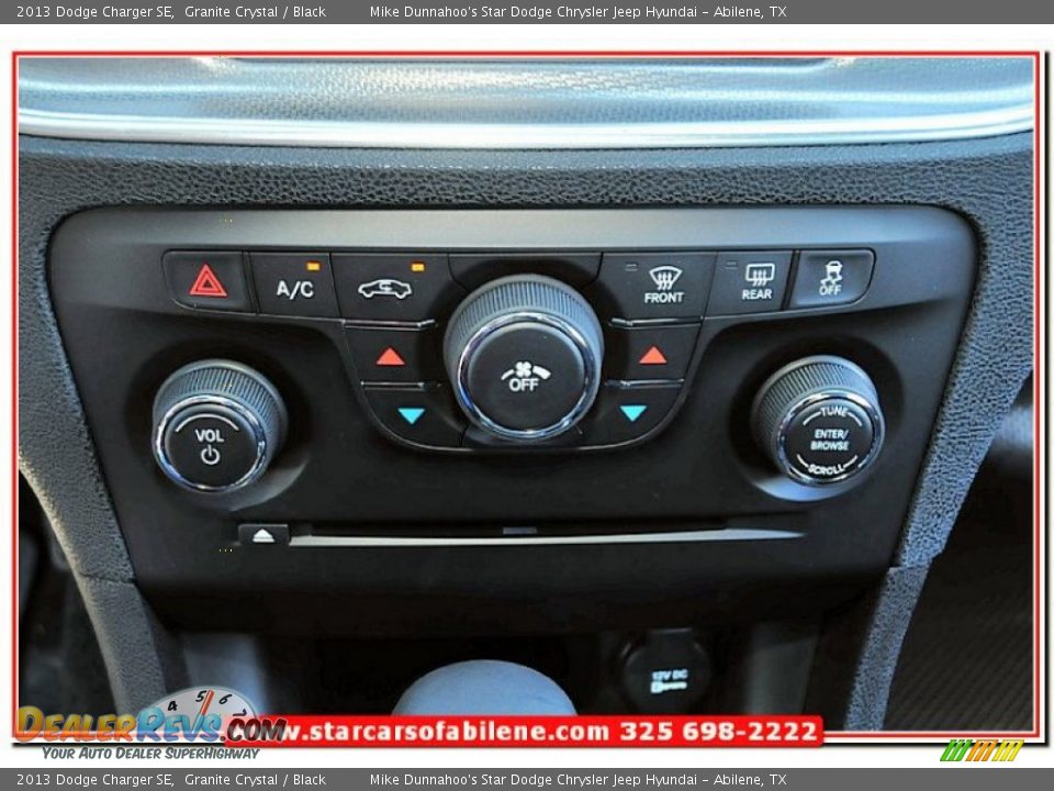 2013 Dodge Charger SE Granite Crystal / Black Photo #29