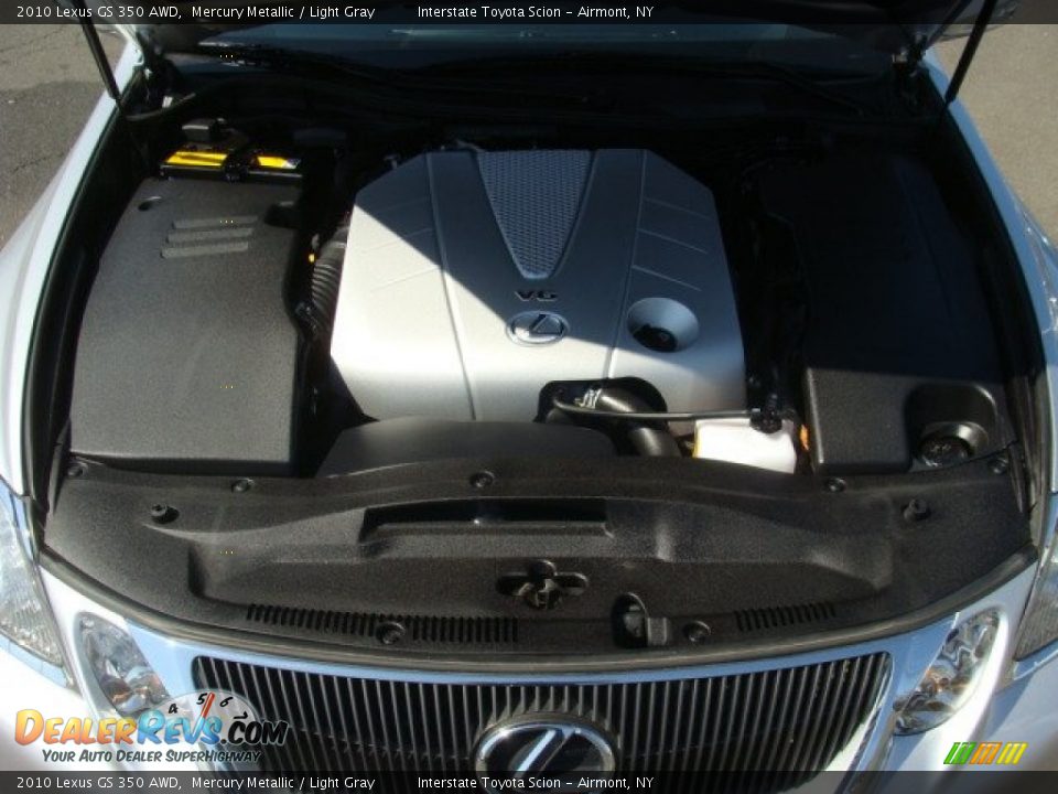 2010 Lexus GS 350 AWD Mercury Metallic / Light Gray Photo #26