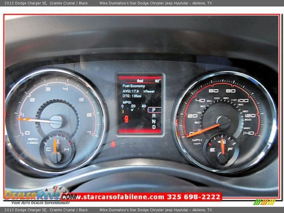 2013 Dodge Charger SE Granite Crystal / Black Photo #30